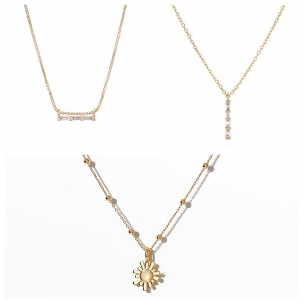 

chains boako 925 sterling silver necklaces for women 2021 trend clavicle chain mother's gifts jewelry necklace sun pendant collars cz