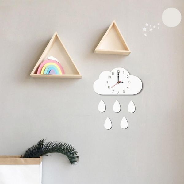 

cartoon wall clock kids gifts children's bedroom decor clock