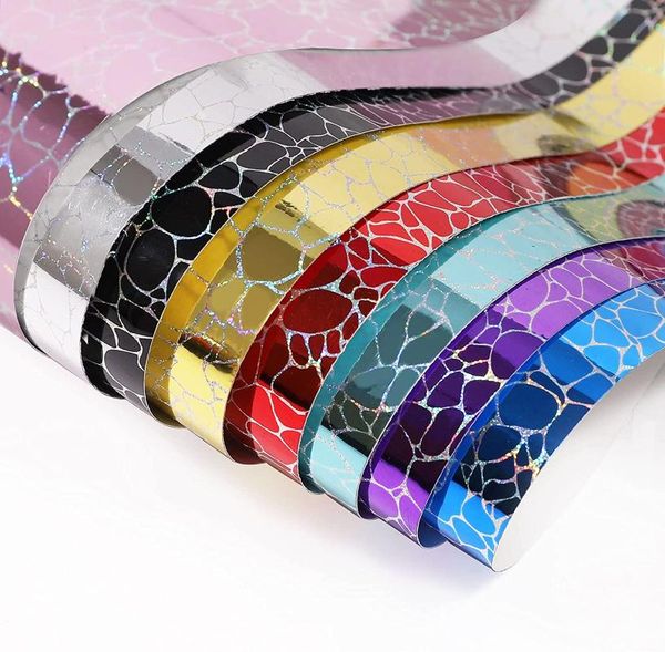 

window stickers qhf 30.5x30.5cm permanent holographic cobblestone pattern lettering film cup/wall diy cameo silhouette cricut