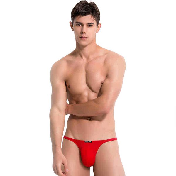 

male underwear underpant cotton ropa interior hombre gay underwear low-rise cueca masculina solid slip briefs men jockstrap 210707, Black;white