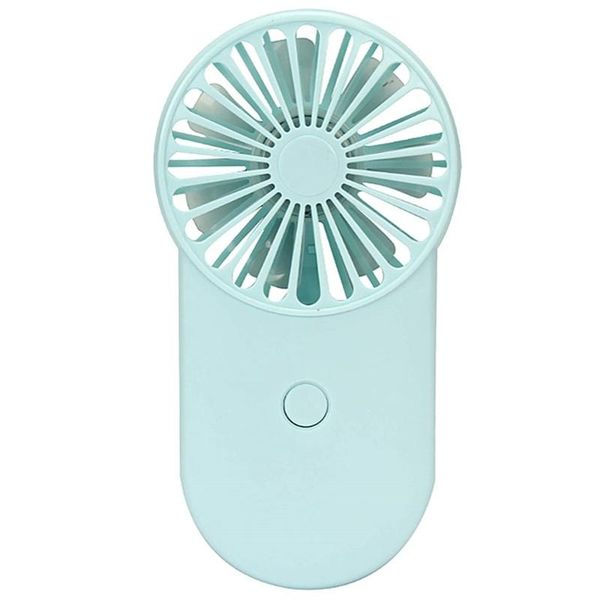 

electric fans personal mini handheld fan usb recharga colorful led small portable with 3 speed modes for travel camping hiking and office