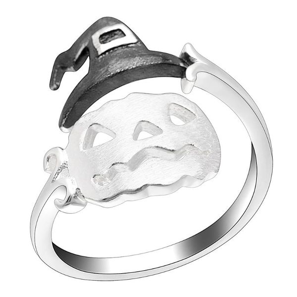 

wedding rings christmas thanksgiving style ring for man women party gift white gold pumpkin jewelry girls and boys adjustable, Slivery;golden