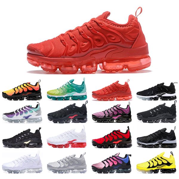

mens running shoes womens tn plus triple white black lemon lime red shark tooth aurora green blue fury cool grey hyper violet bumblebee bred