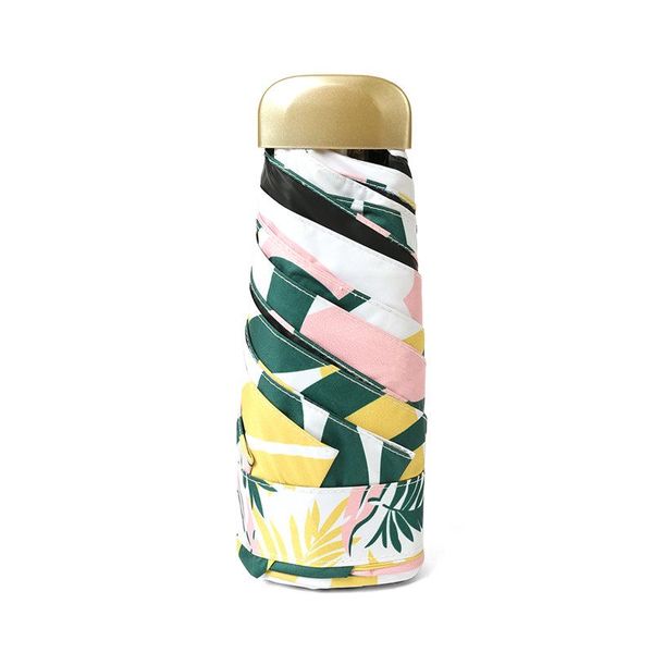 

umbrellas mini pocket small size rain umbrella women anti uv sun windproof light 5 folding portable for boy girl