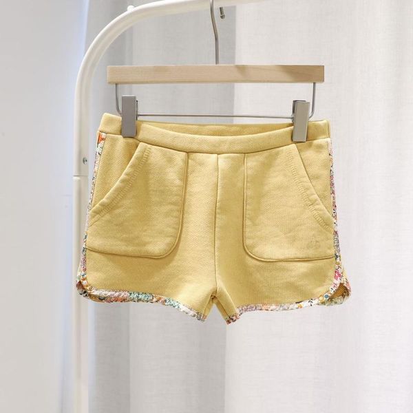 

shorts girls summer cotton comfortable soft printed sweet pants, Black