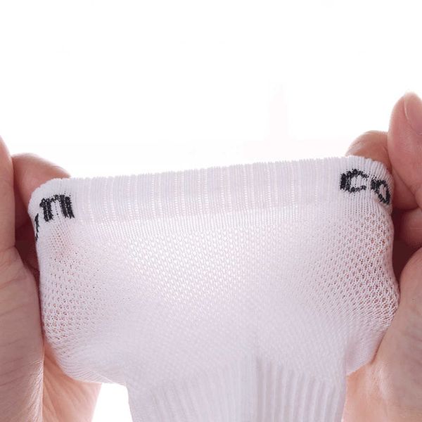 

salemen boat on summer sweat absorbent solid mesh breathing sports invisible short deodorant socks, Black