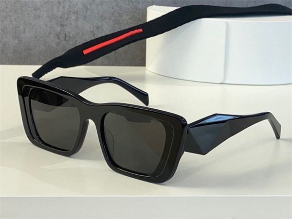 

sunglasses for men women summer 08wf style anti-ultraviolet retro plate rectangle full frame fashion eyeglasses random box, White;black