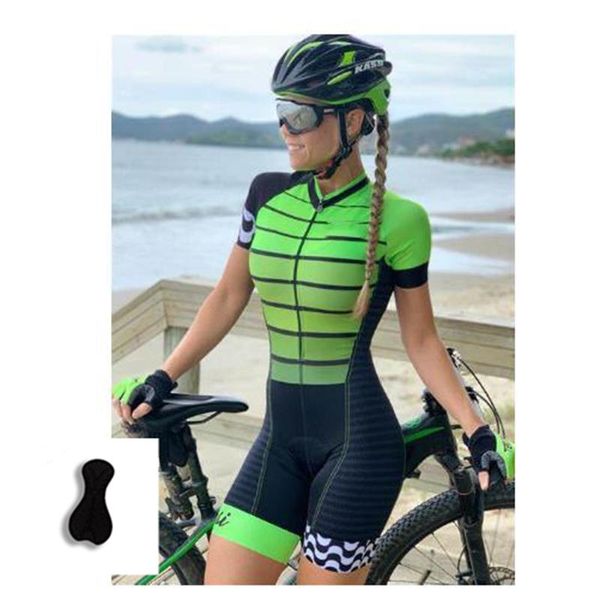 

racing sets 2021 custom cycling summer jersey sets, women's wear, biking clothing for triathlon jumpsuit short cycle suit, Black;blue