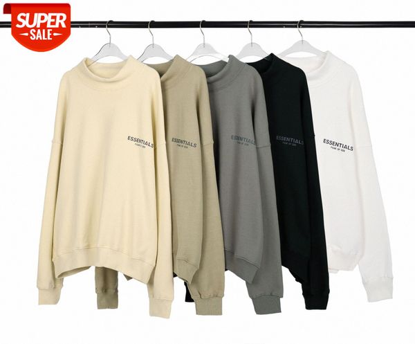 

color eentials letter collar sweater men and women net red ins #wn2j, Black