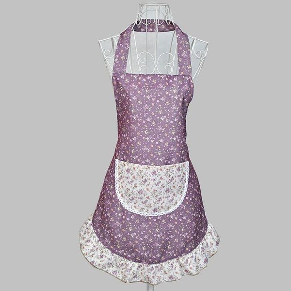 

2021 fashion lovely garden flower apron home work apron