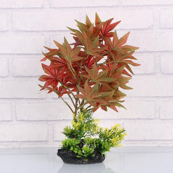 

decorations simulation water plants decoration artificial plant landscape ornament for fish tank aquarium