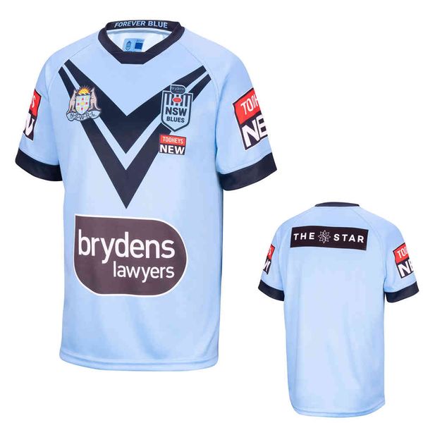 

2021 2022 australia nsw blues state of origin shirt retro jerseys, White;black