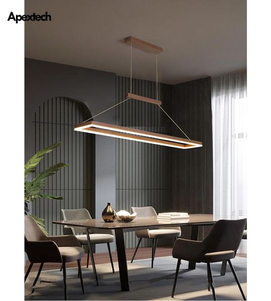 

chandeliers cnc aluminum led chandelier rectangular acrylic indoor ceiling lighting pendant lamp dining room kitchen island light