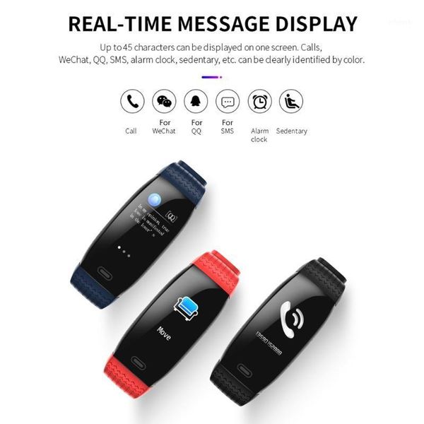 

smart wristbands t5 watch body temperature heart rate monitor pedometer blood pressure fitness traker sports bracelet f2ta1