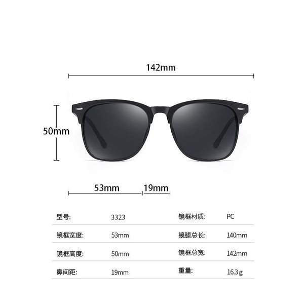 

sunglases qualityretro men/women 2021 msetoutm sun square driver new dazzle high designer uv400 brand quality glass polarized avegq ufbmv, White;black