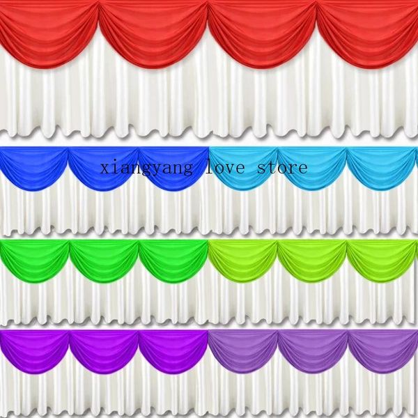 

table skirting event banquet wedding table skirts for tablecloth cloth skirt with swag drape for birthday party decoration