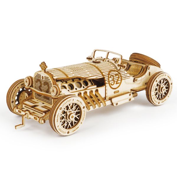 

rokr diy 3d wooden puzzle gear model building kit toys gift for children teens