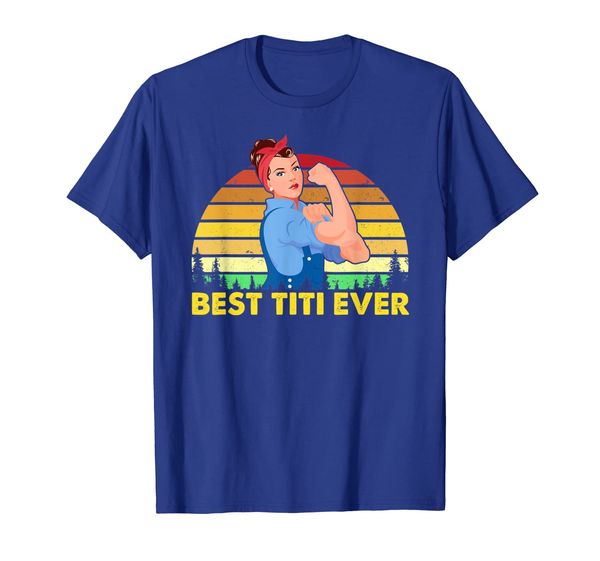 

Vintage Retro Best Titi Ever Mother Day Gift T-Shirt, Mainly pictures