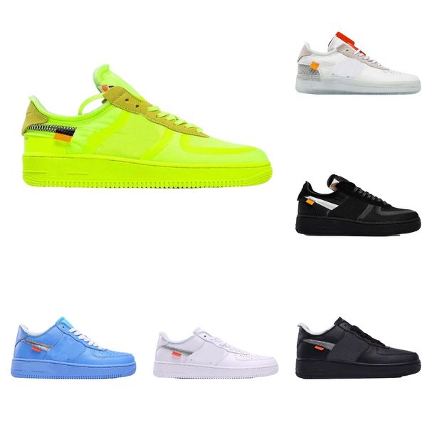 

air off black white force 1 dress shoes designer sneakers trainers university blue low runner man running women baskets triple s casual luxu