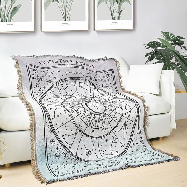 

blankets nordic bohemia sofa home decor blanket journey hiking mat el restaurant thread tassels camping picnic