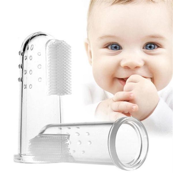 

silicone soft finger toothbrush useful kids baby infant teeth rubber massager brush a3755314828