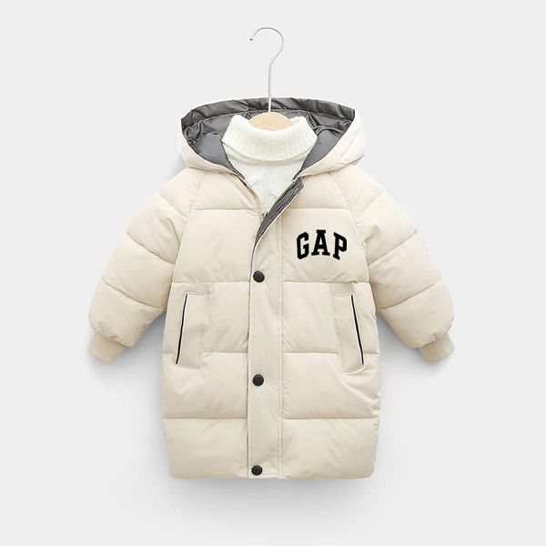 

down coat 3-12 years old children girls long jacket children's winter warm hooded, Blue;gray