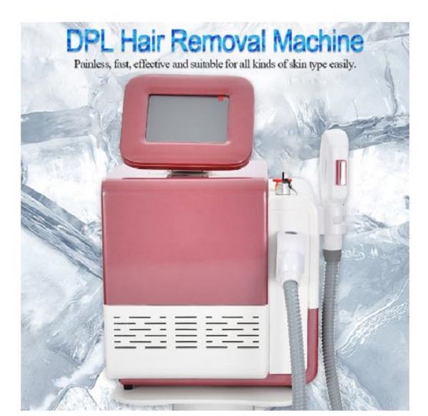 

755 dpl intense pulse light lamp laser hair remove dpl hair removal spots remover red blood vessels treatment skin rejuvenation equipment, Black