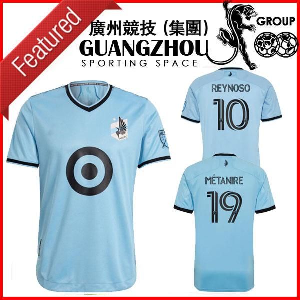 

2021 minnesota home united away soccer jerseys gregus 8 metanire 19 dotson 31 reynoso 10 2022 21 22 jersey football shirts, Black;yellow