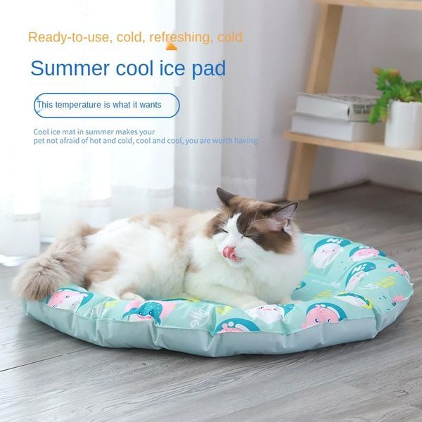 

cat beds & furniture pet ice mat bite resistant sleeping nest cool summer