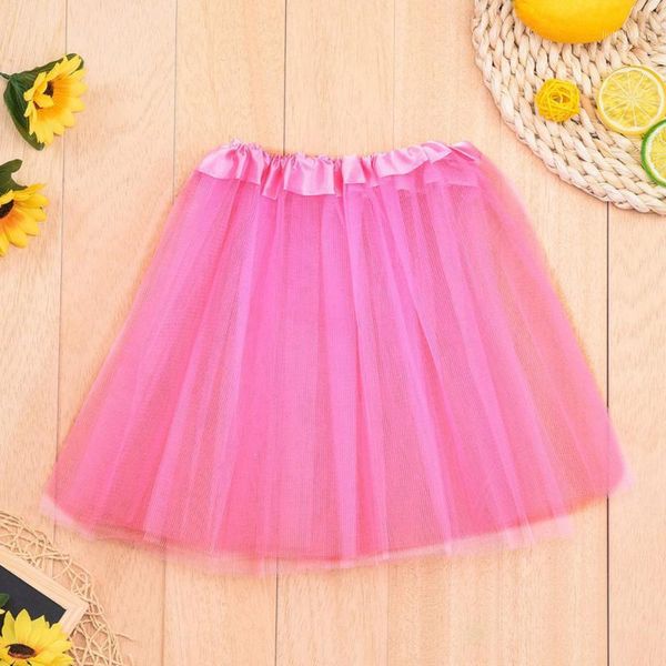 

skirts girls kids baby saias dance solid spodnica spodniczka elastic tutu skirt pettiskirt ballet fancy costume saia infantil1, Blue