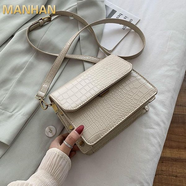 

cross body stone pattern pu leather crossbody bags for women 2021 small shoulder handbags female bag travel purses