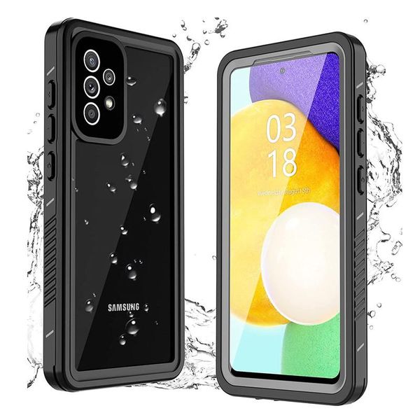 

cell phone pouches for samsung a72 waterproof case galaxy s20fe a51 4g 5g swim proof built-in screen protector cover protection capa