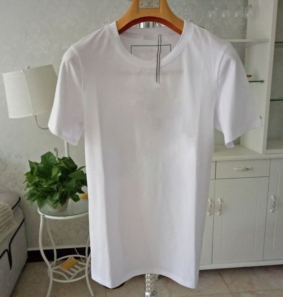 

womens designer fashion t shirts summer new style ba letter coin pattern printing high-quality cotton loose couple tee, White