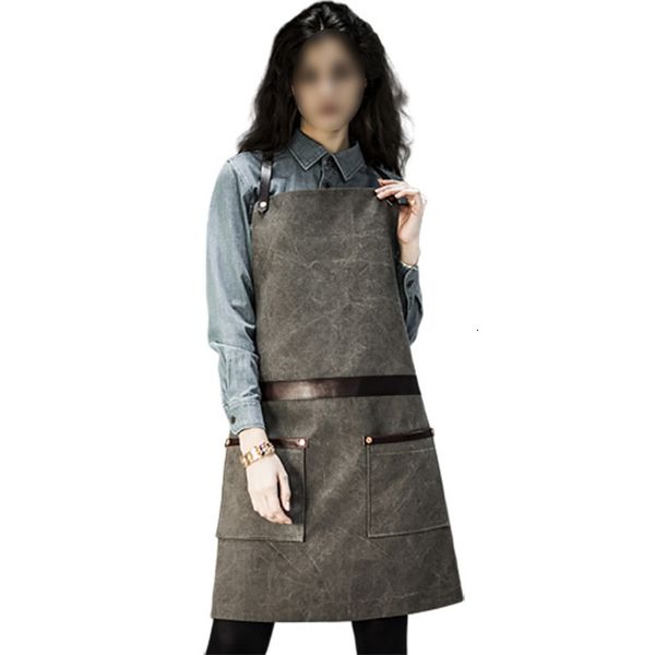 

apron thickened baking barbecue milk tea coffee shop barber work