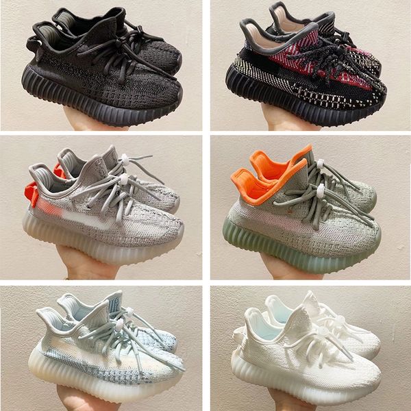 

kids shoes 2022 toddlers trainers v2 clay black triple white antlia children sneakers boys girls running shoe