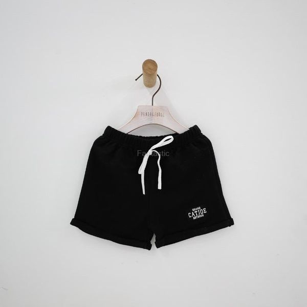 

shorts children's clothing for boys girls cotton candy color korean version of the basic models pants ins explosions, Black