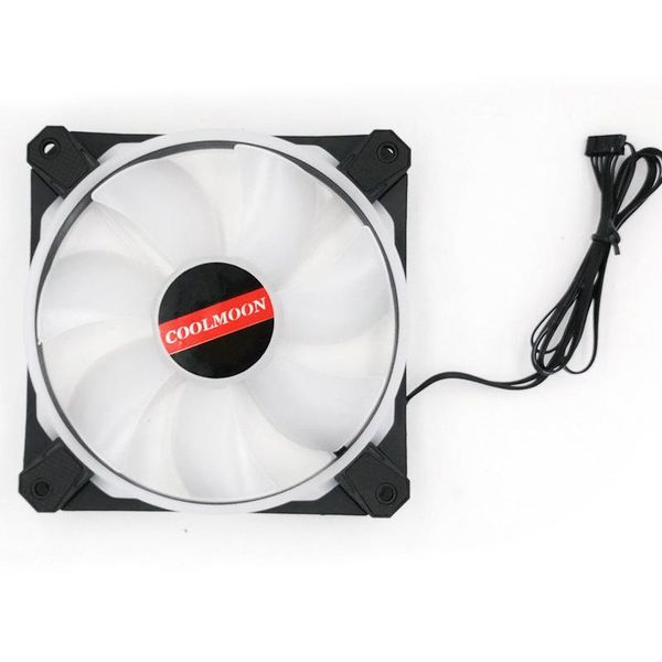 

lapcooling pads coolmoon f-yc computer case pc fan rgb adjust 120mm quiet + ir remote cooler cpu