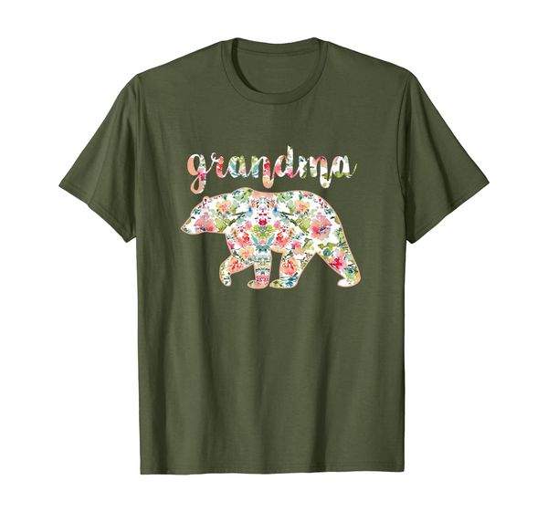 

Grandma Bear Floral Tee, Best Grandma Matching Family Shirti, Mainly pictures