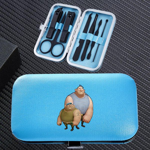 

nail art kits clipper set russian pattern design travel portable trimmer stainless steel nails clippers scissors accessories cutter