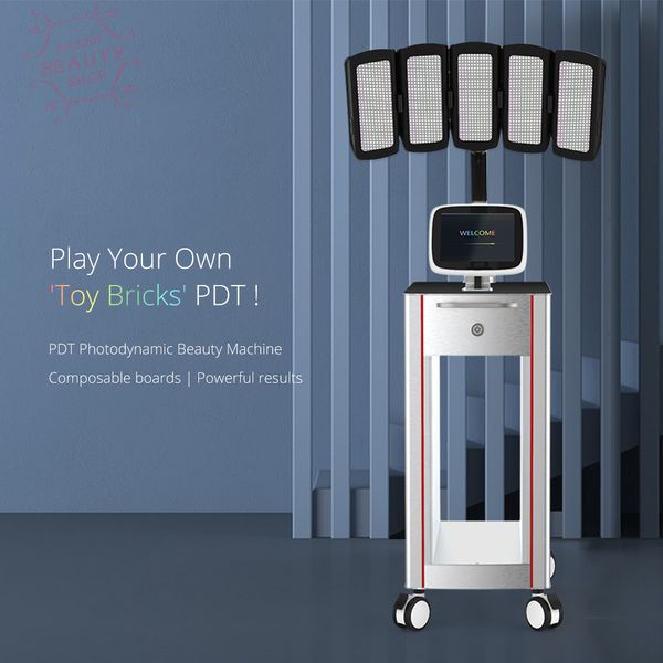 

480 leds pdt led pn skin rejuvenation beauty machine healing salon spa use