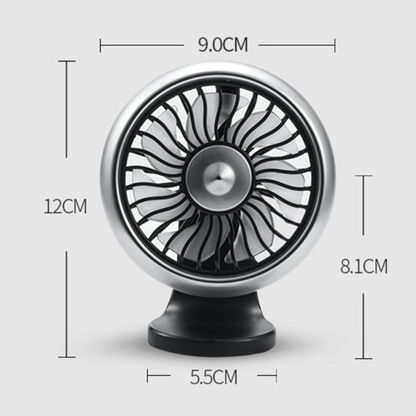 

electric fans car fan for air vent mounted auto powerful cooling 35eb