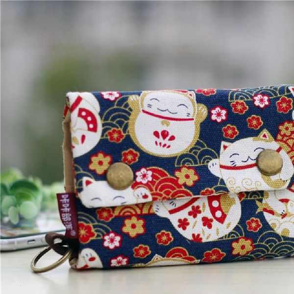 

canvas printing womens mini wallets children small pouches money bags female purses carteiras femininas for girls boys, Red;black