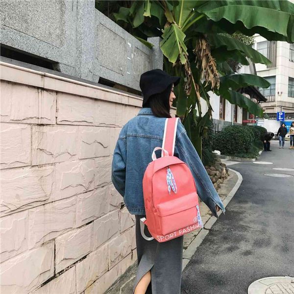 

college wind backpack campus leisure baitao high school students bookbags