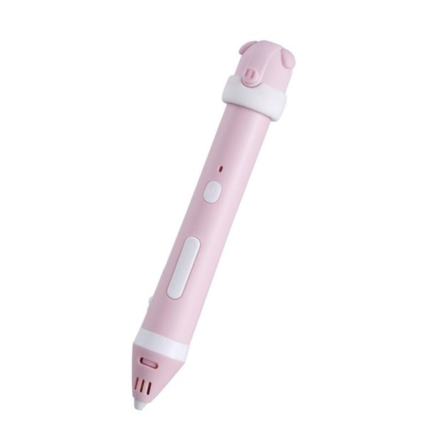 

drawing three-dimensional graffiti low temperature 3d printing pen for children a2 pink pig