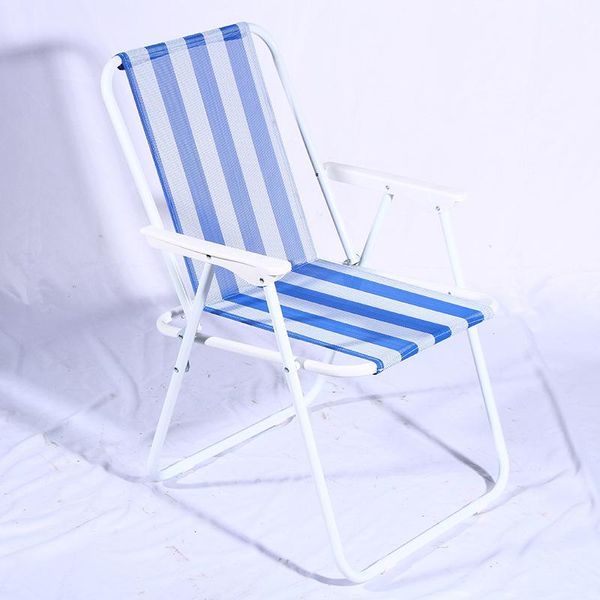 

balcony lounge chair bold double round tube folding chair colorful striped oxford cloth comfortable courtyard beach lounge