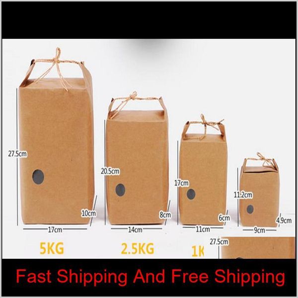 

100pcs new product rice paper packaging/tea packaging bag/ kraft paper bag food storage qylgrk wrhome