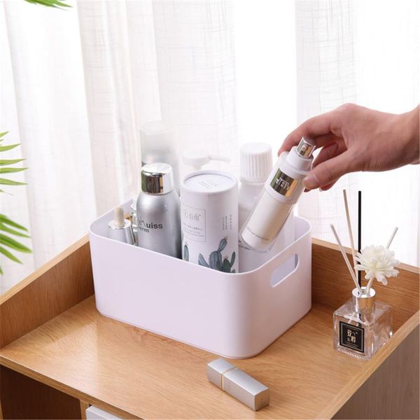 

cosmetic makeup bathroom storage box storage basket cosmetic organizer deskmake up jewelry case table container