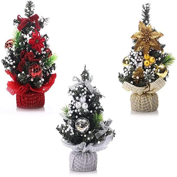 

christmas decorations 20cm mini trees xmas a small pine tree placed in the deskfestival home ornaments