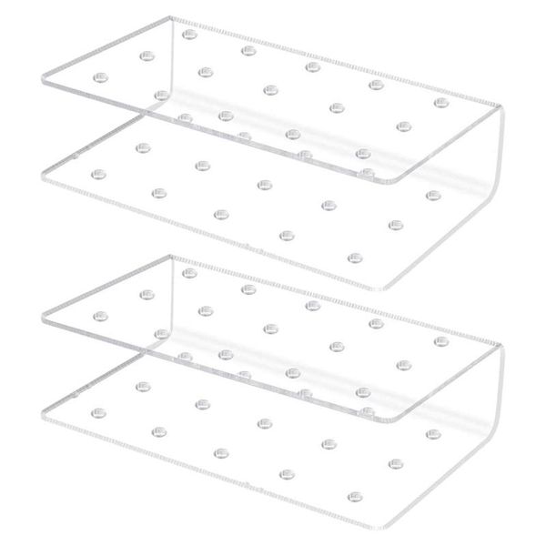 

kitchen storage & organization 2 pcs of 15-hole acrylic transparent lollipop display stand for wedding and birthday parties