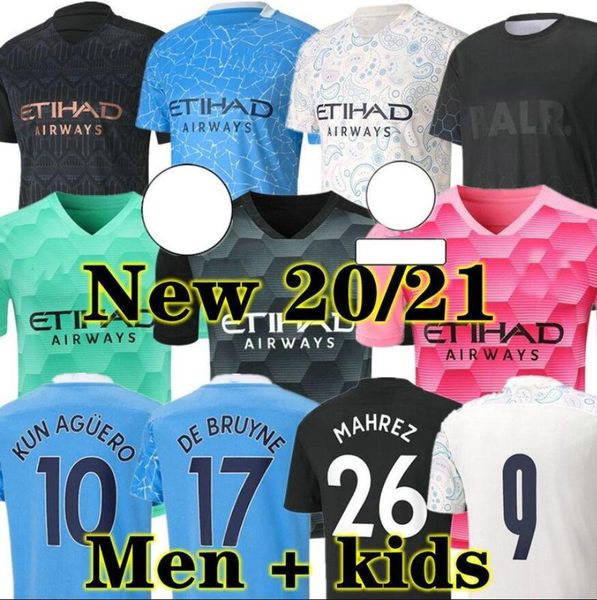 

2021 kun aguero city soccer jersey kid sterling football shirt aké rúben de bruyne walker gesus bernardo mahrez rodrigo mendy ferran laporte, Black;yellow